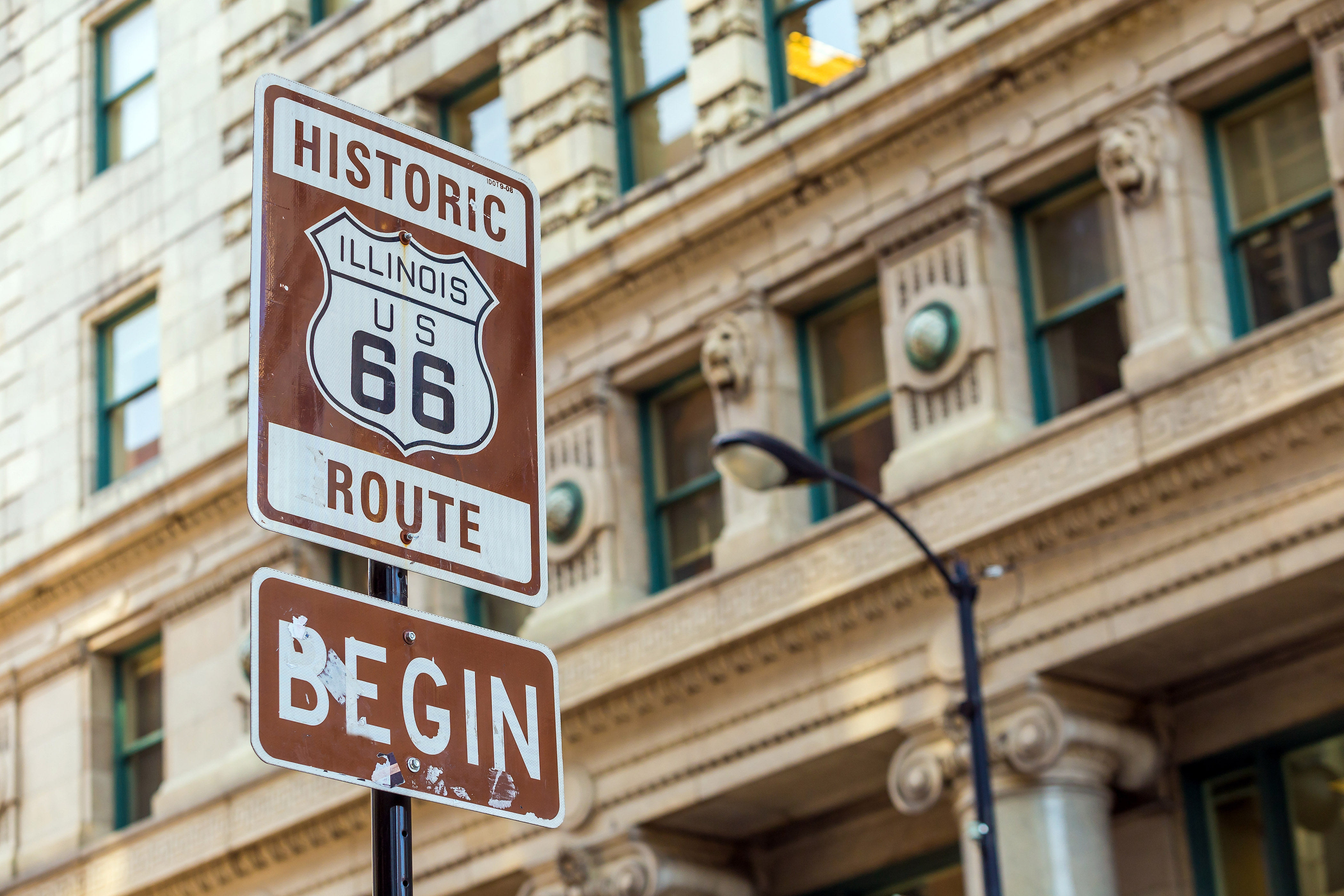 Historic Route 66 BEGIN.