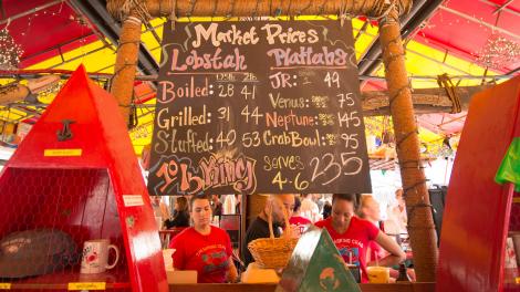 Stop by a Massachusetts seafood shack and sample delicious fresh lobster