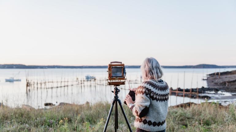 Photographer capturing the natural beauty along Maine’s coast