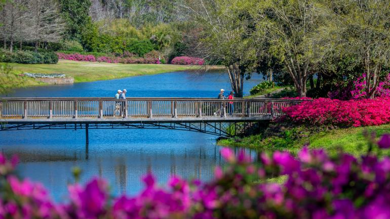 Die Bellingrath Gardens in Mobile, Alabama