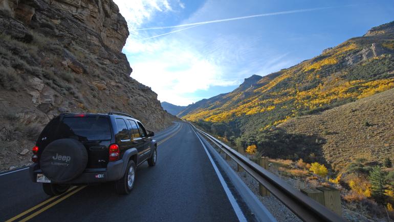 Lamoille Canyon in Elko, Nevada