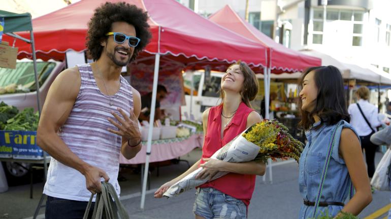 Find the freshest of the local bounty at a Santa Monica farmers market.