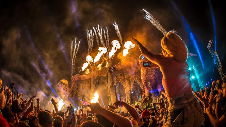 Electric Daisy Carnival, one of many first-rate festivals showcasing Electronic Dance Music 