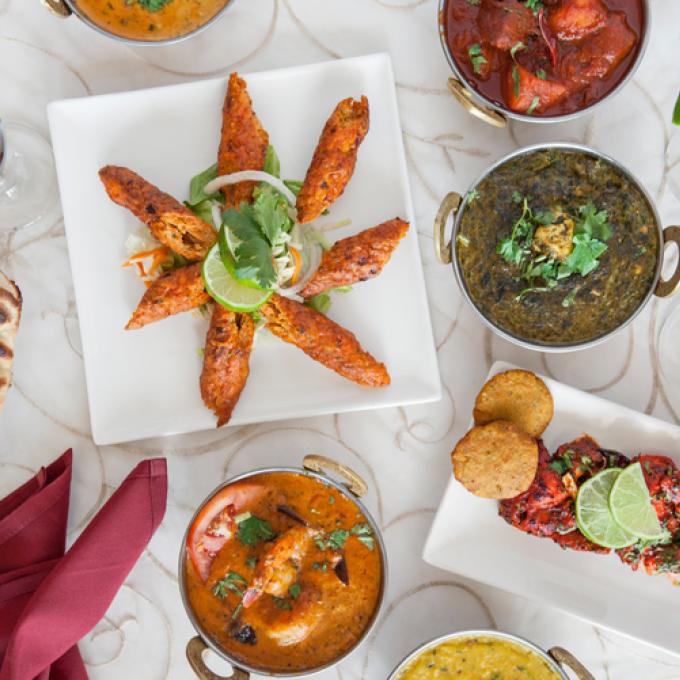 纽约市 Haveli Banjara Indian 餐厅的美食 纽约市 Haveli Banjara Indian 餐厅的美食