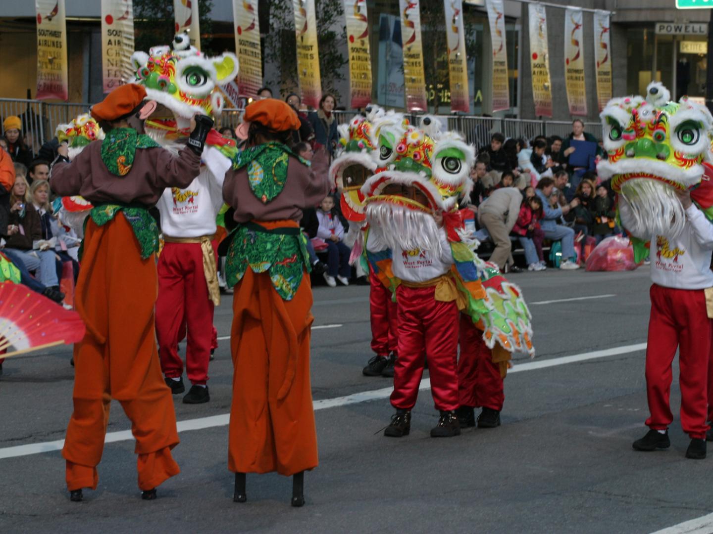 Chinese New Year Festival & Parade in Chinatown, San Francisco