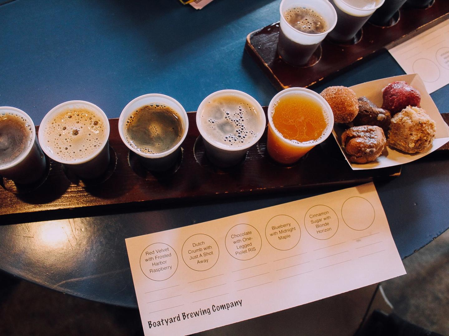 A delicious flight awaits during Kalamazoo Craft Beverage Week