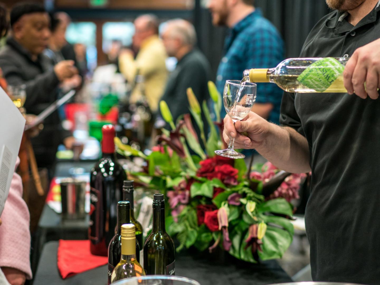 A good pour at Poverty Bay Wine Festival