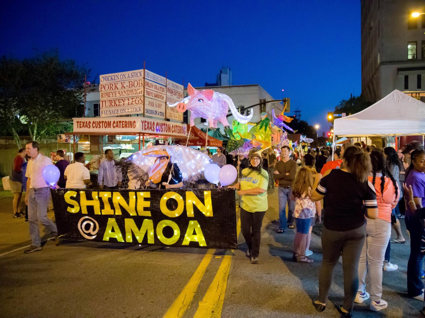 El desfile de Alex River Fete