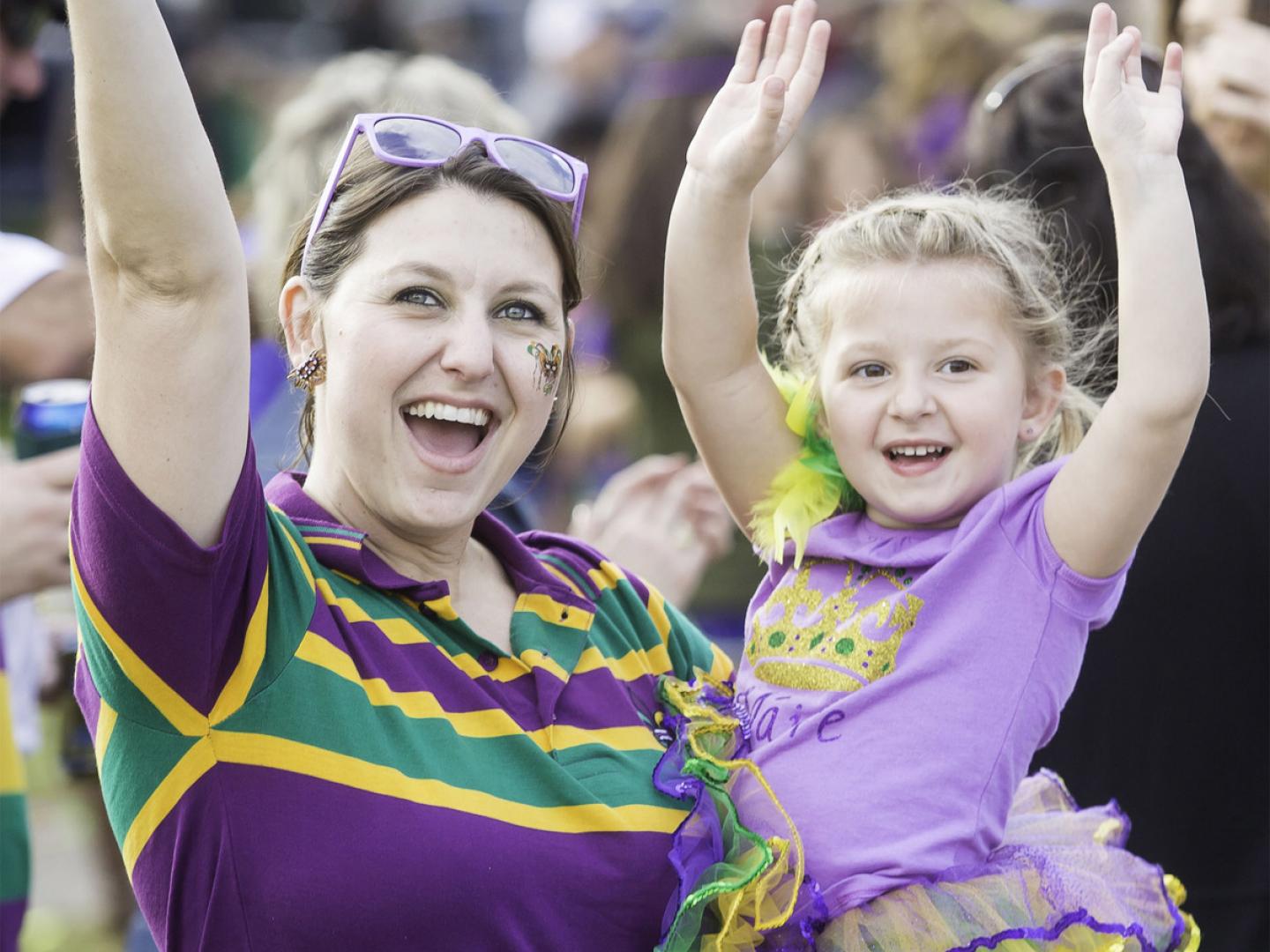 Diversión en Mardi Gras