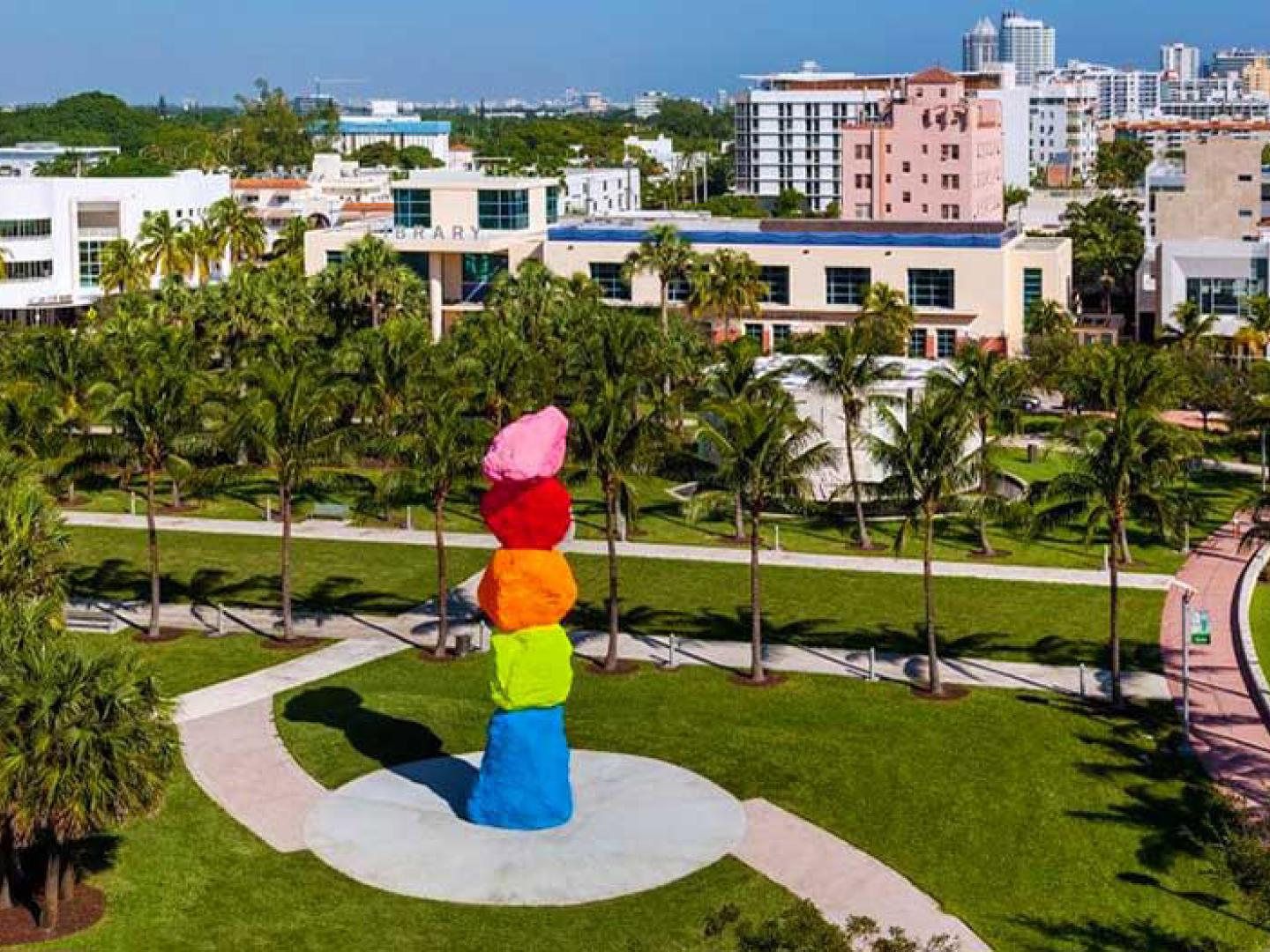Art Basel Miami Beach, a Florida event featuring artwork from around the world