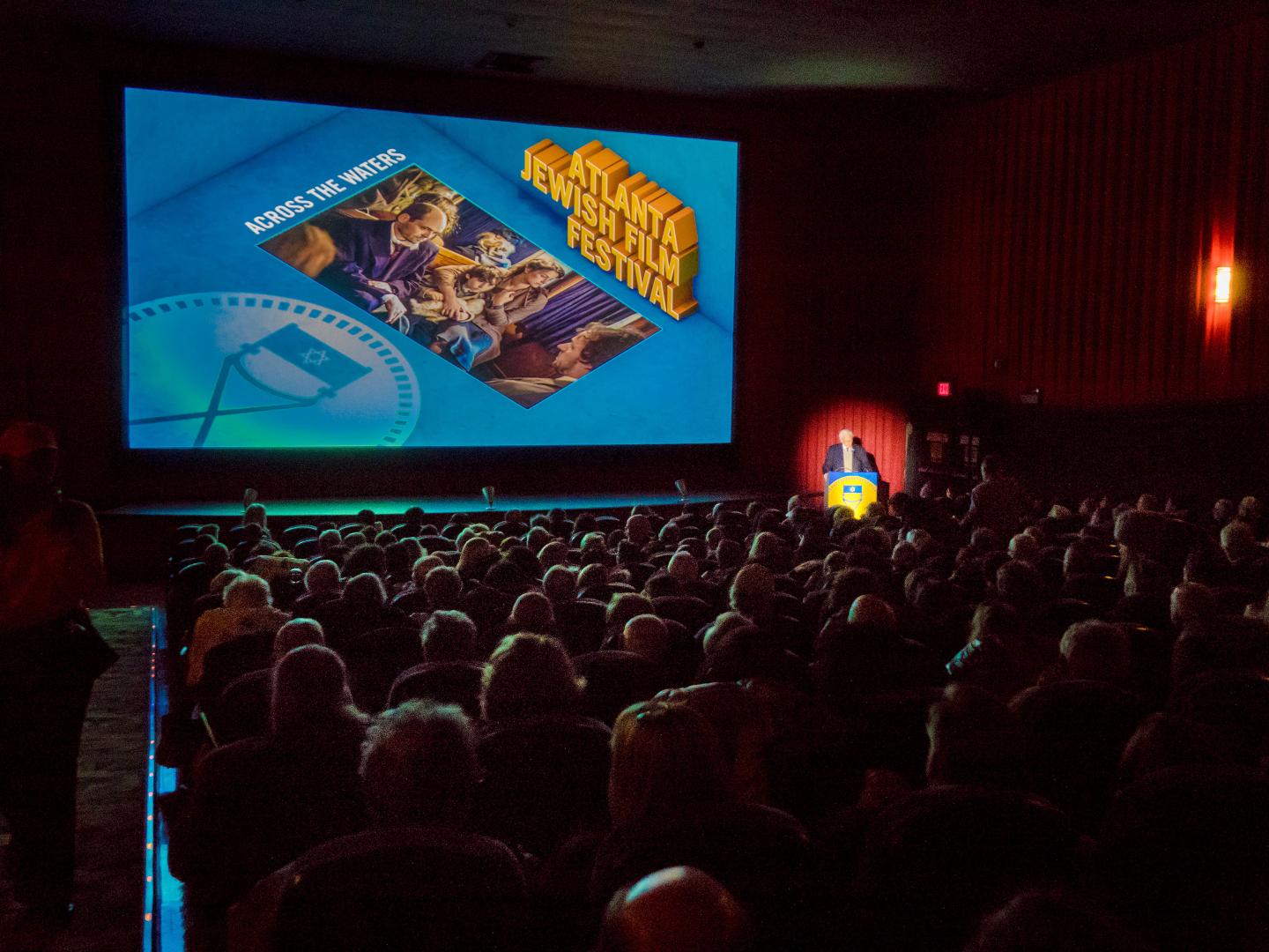 A screening during the Atlanta Jewish Film Festival