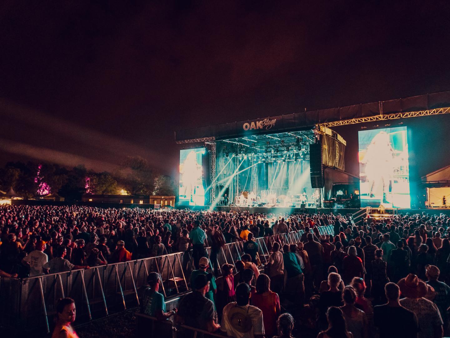 Live music during the Bourbon & Beyond Music Festival in Louisville, Kentucky