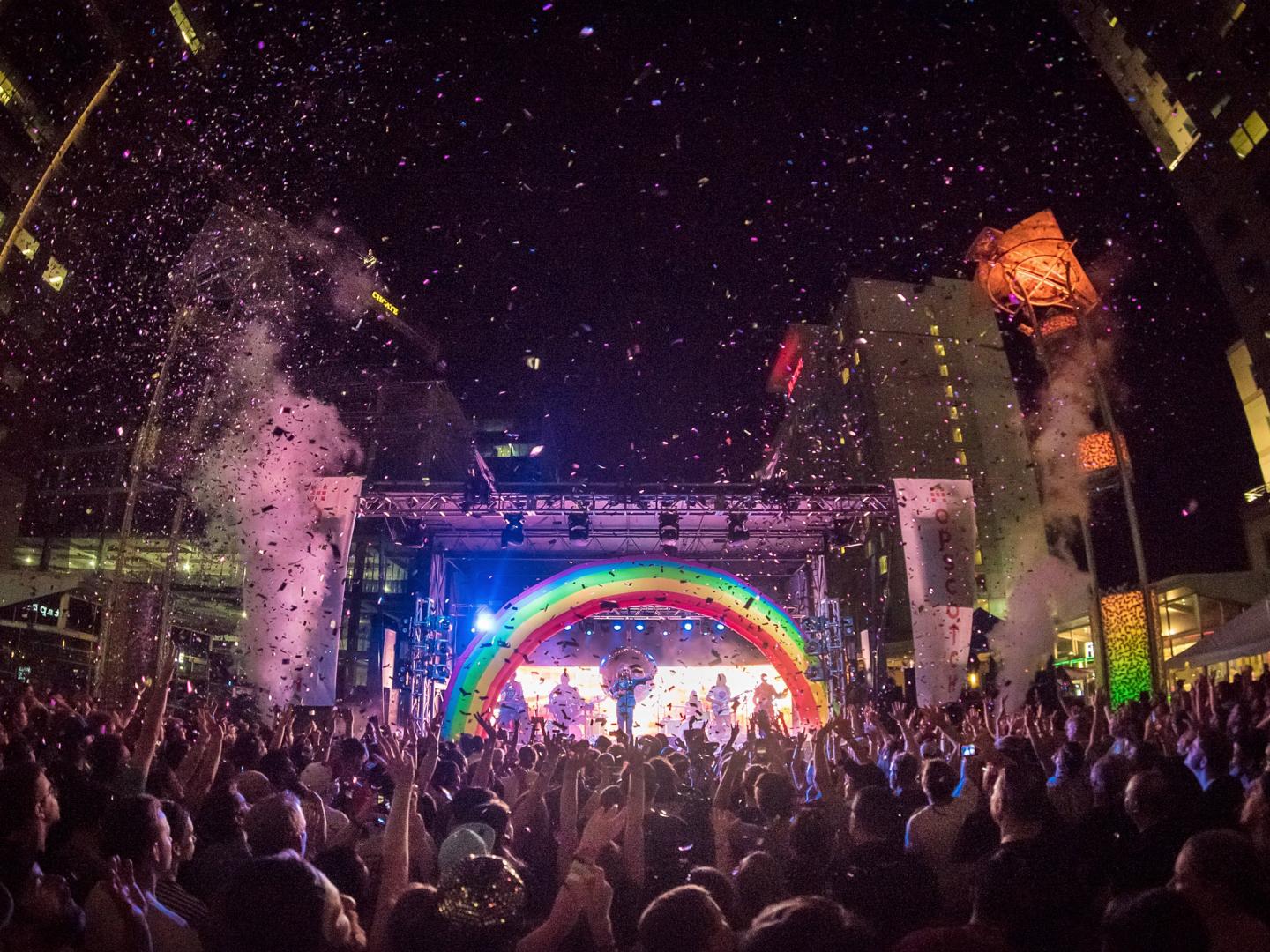 Concert lors du Hopscotch Music Festival à Raleigh, en Caroline du Nord