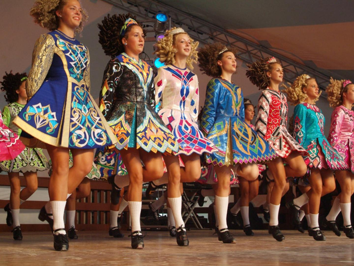 An Irish dance performance during the Dublin Irish Festival in Ohio