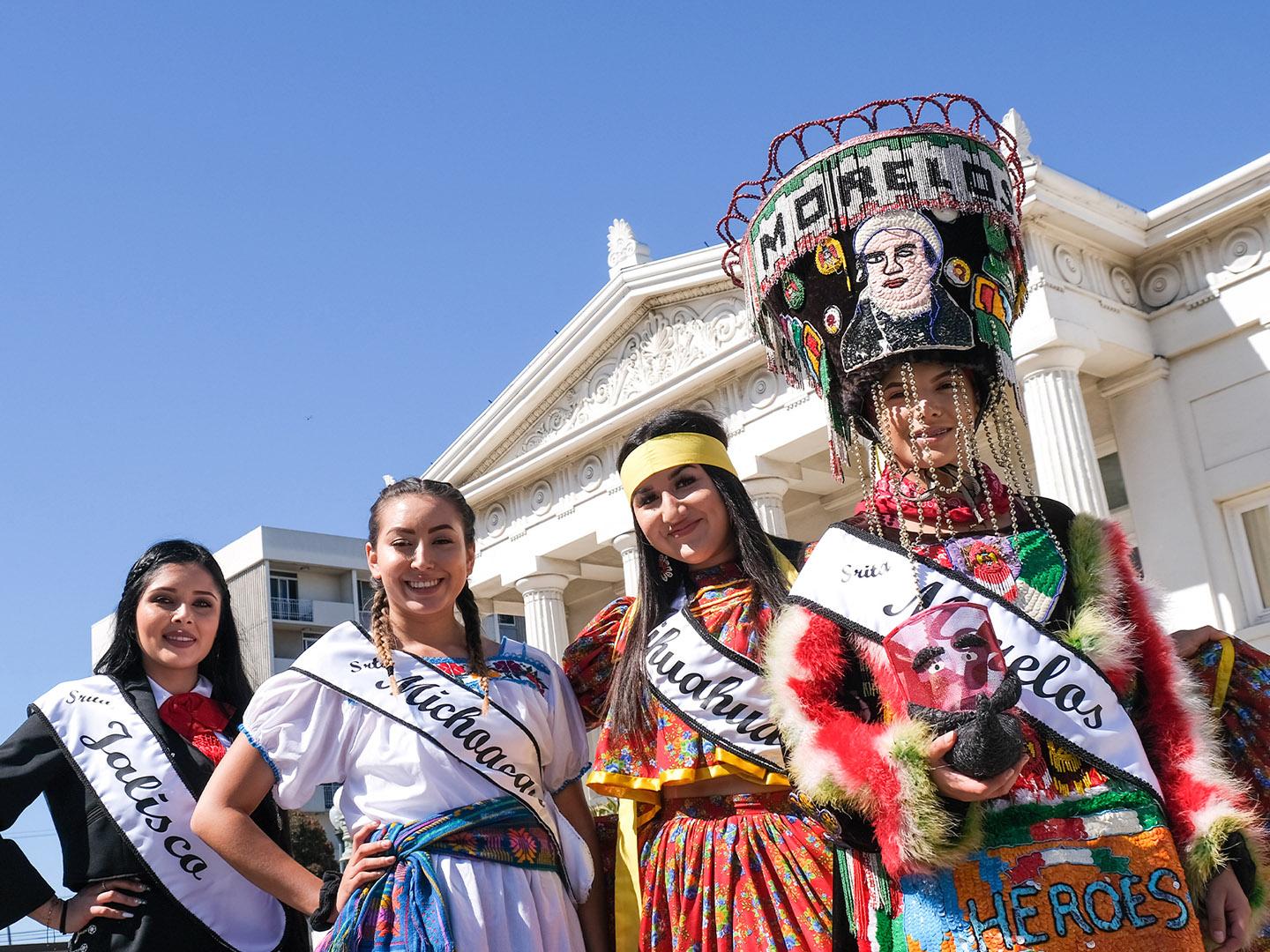Celebrating diversity in traditional dress from various cultures at the Oxnard Multicultural Festival
