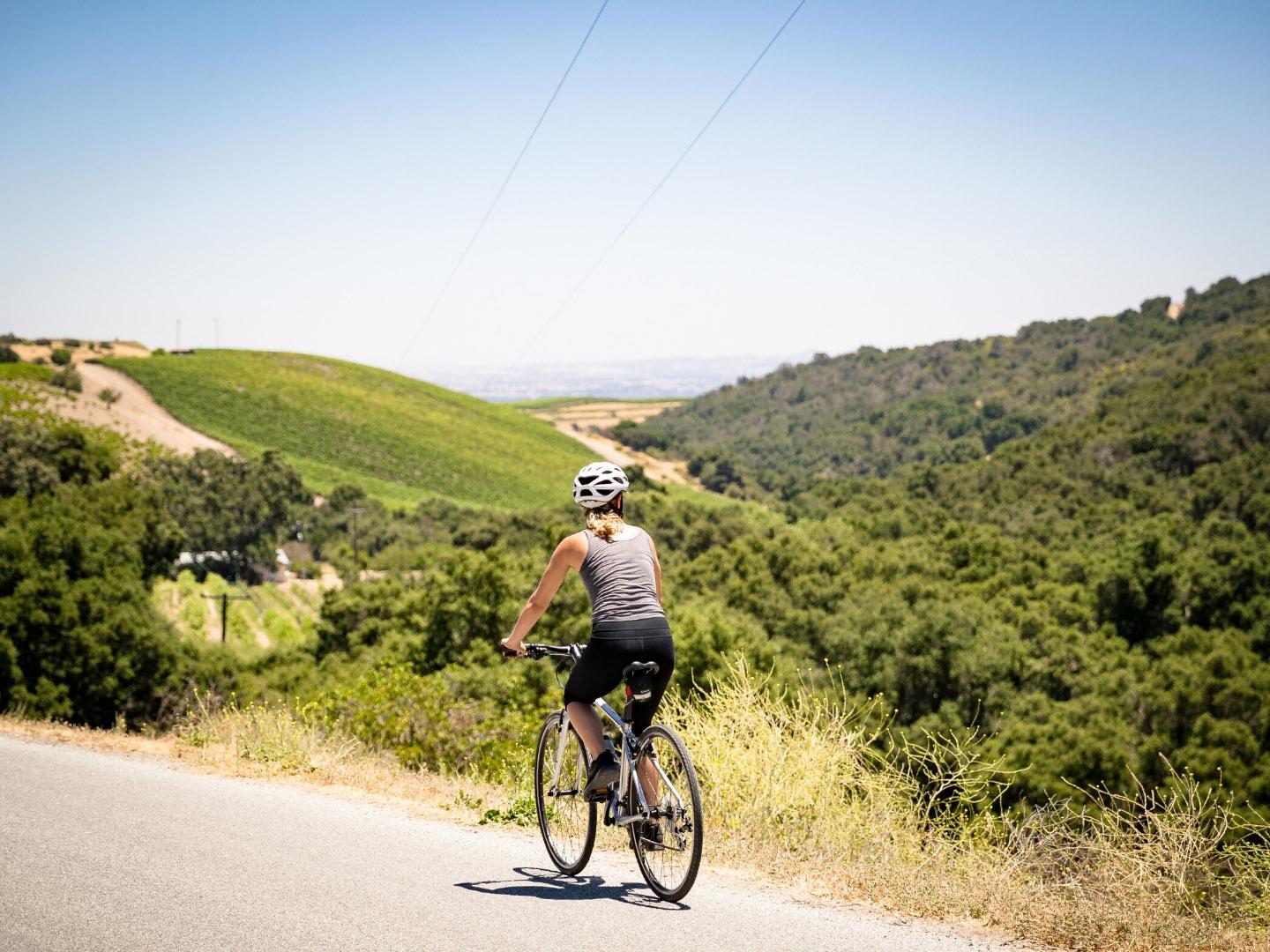 Radtour vor traumhafter Naturkulisse in Paso Robles, Kalifornien