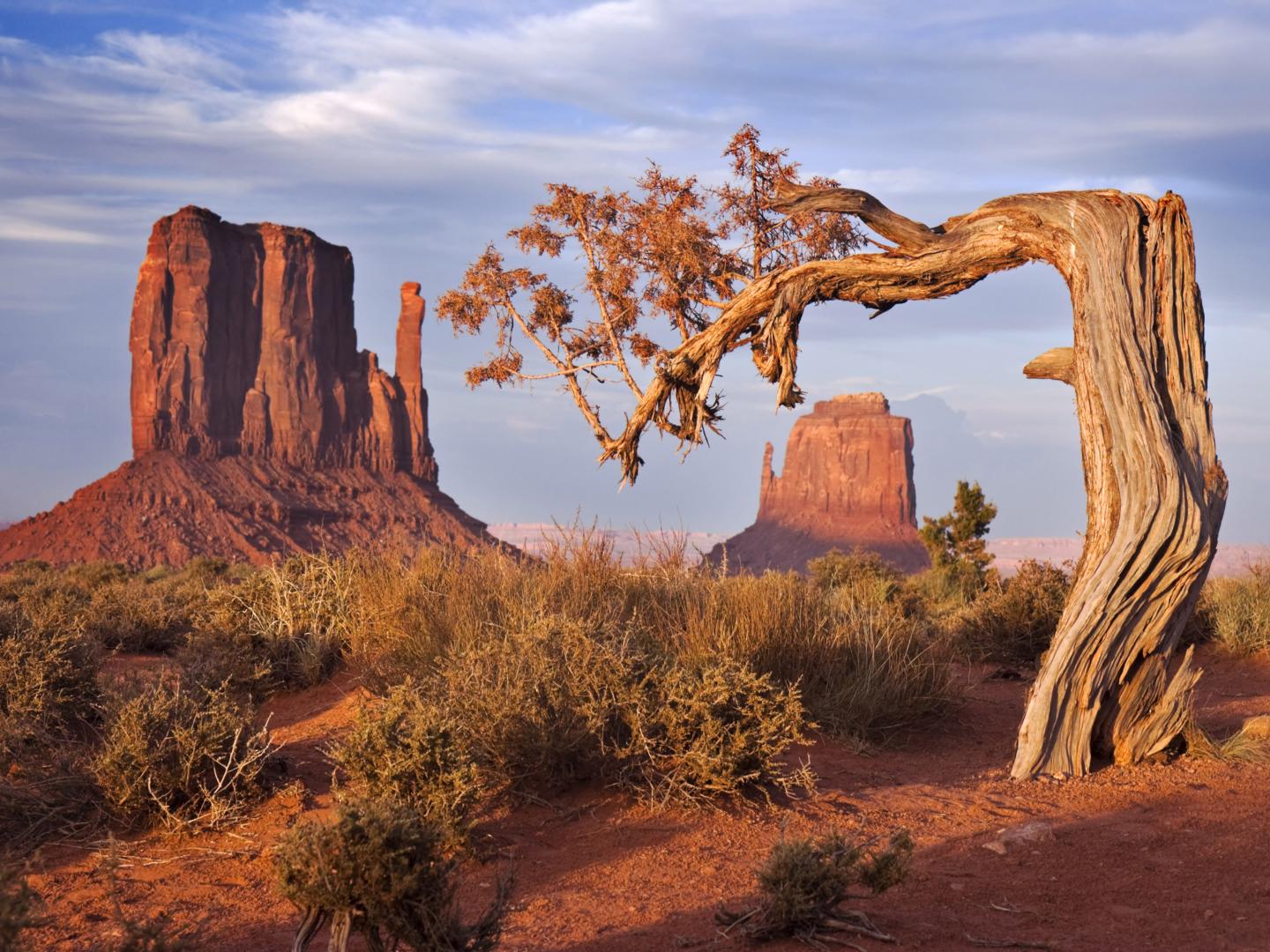 Incredible scenery at Monument Valley Navajo Tribal Park