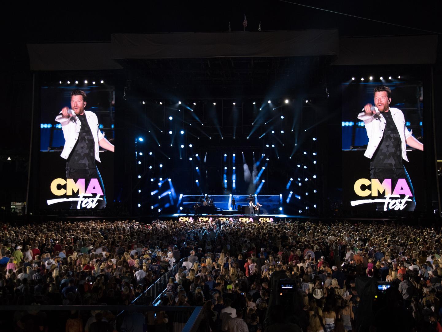 An exciting performance at CMA Fest in Nashville, Tennessee