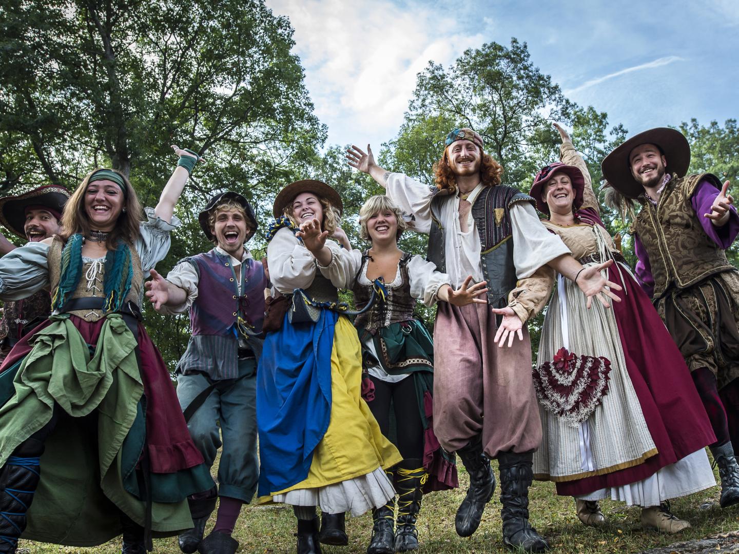 Renaissance Faire in Tuxedo Park, New York