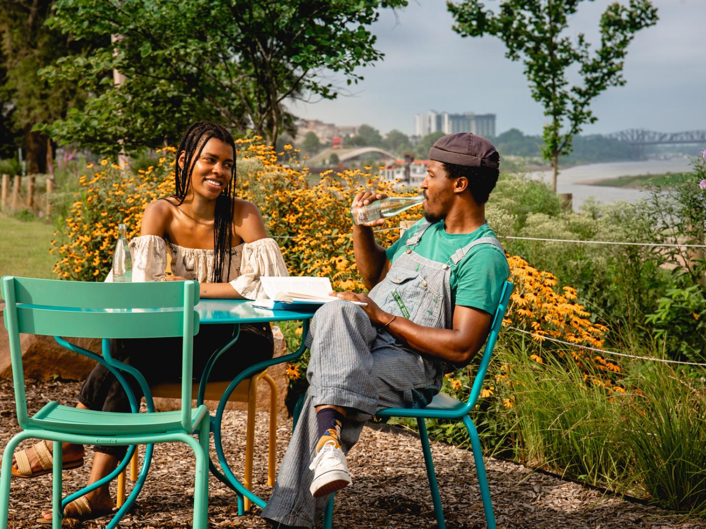 Enjoy the fresh air along the Mississippi River during Memphis in May