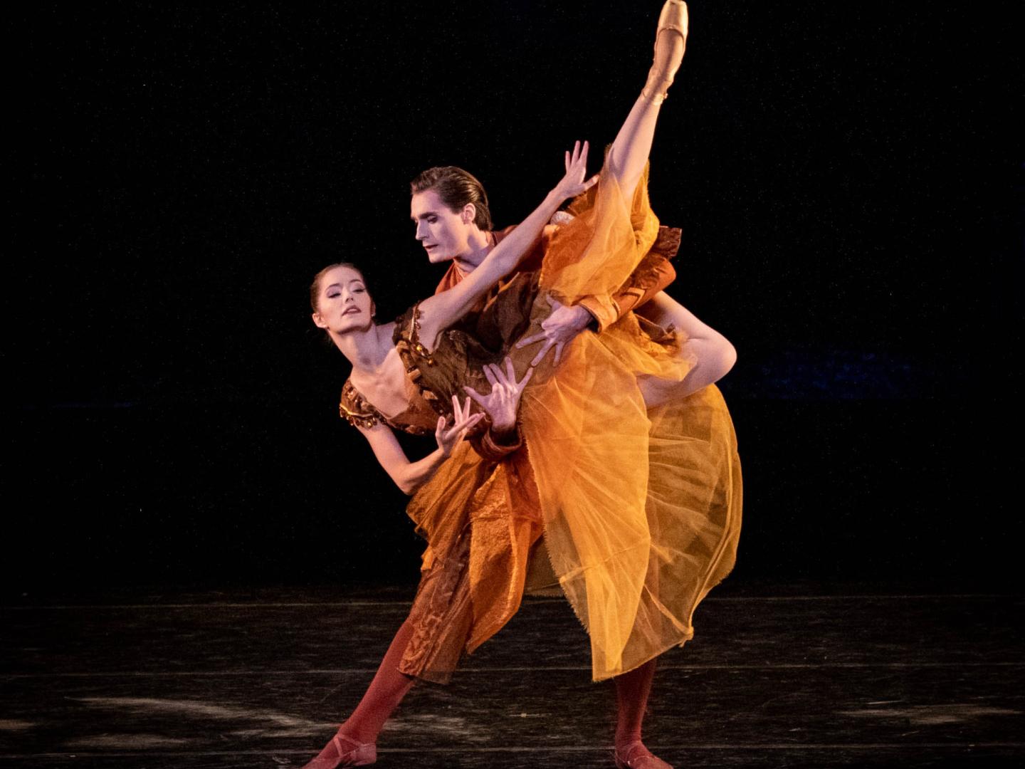 Balletttänzer beim Vail Dance Festival in Colorado