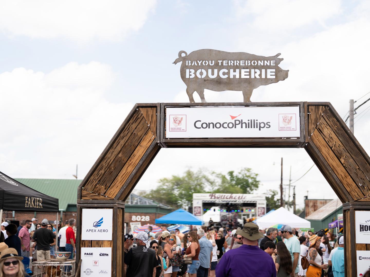 El Festival Boucherie & Balloon en Houma, Luisiana