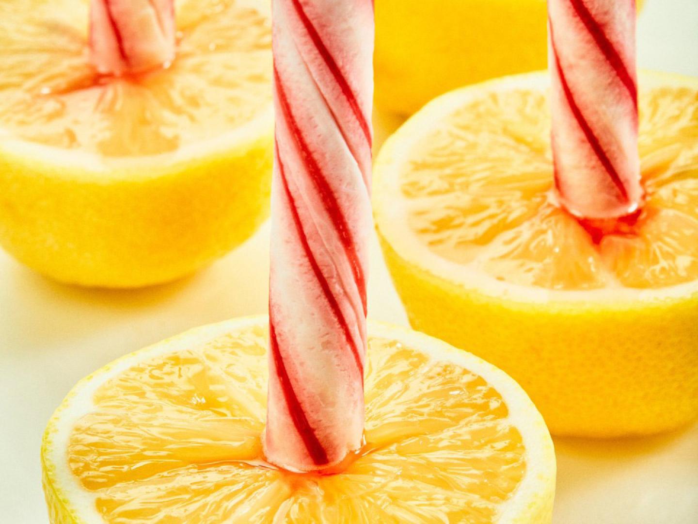 El <i>lemon stick</i>, una delicia regional que se sirve en el festival Flower Mart de Baltimore desde hace más de 100 años