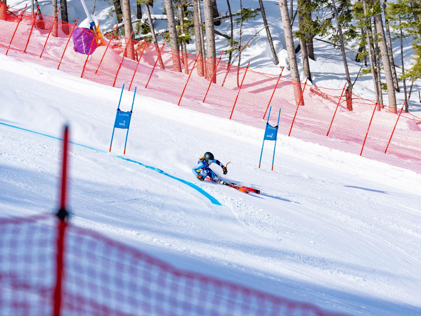 Skiing Bald Mountain at Sun Valley Resort in Sun Valley, Idaho