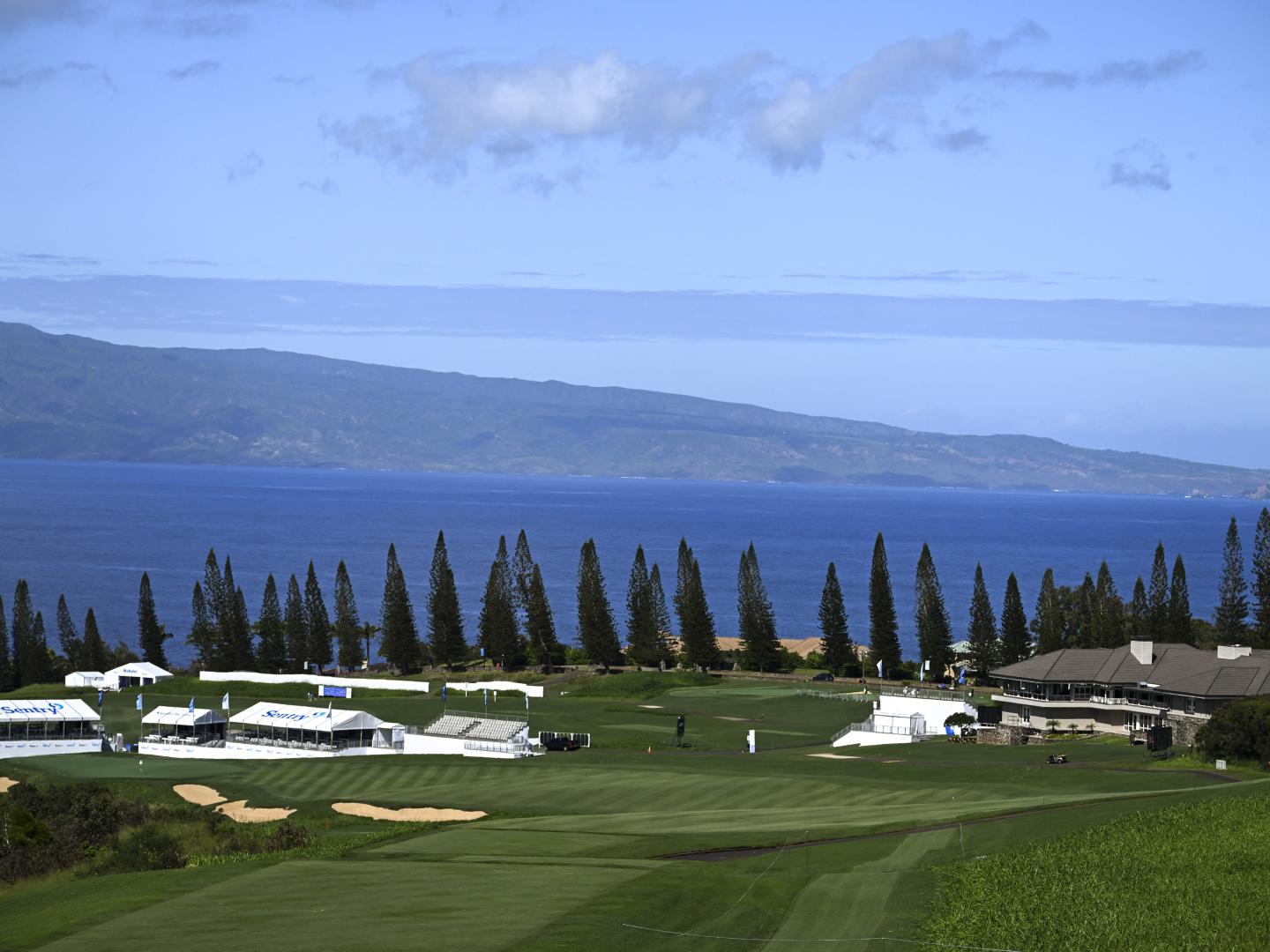 The Kapalua Golf Plantation Course in Maui, Hawaii