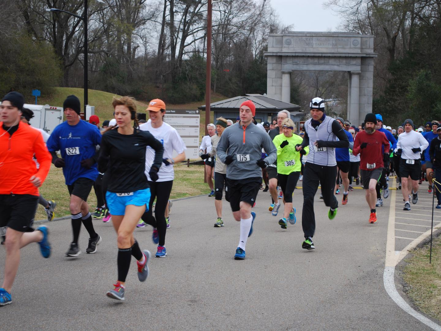 The Vicksburg Run Thru History 10-K Road Race in Vicksburg, Mississippi