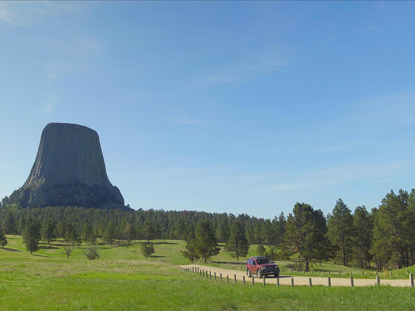 Devils Tower National Monument near Hulett, Wyoming    