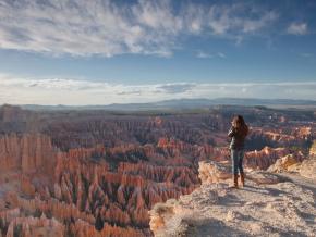 In Bryce Canyon, spires called hoodoos rise like a stone forest In Bryce Canyon, spires called hoodoos rise like a stone forest