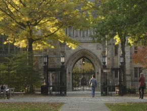 On the campus of Yale, an Ivy League research university founded in 1701 On the campus of Yale, an Ivy League research university founded in 1701