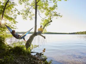 Kicking back with bay views at Newport State Park 