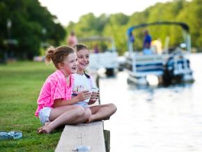 Disfrutando el día en Cane River Disfrutando el día en Cane River