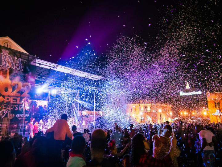 Fiesta de víspera de año nuevo de Tupelo en Tupelo, Mississippi