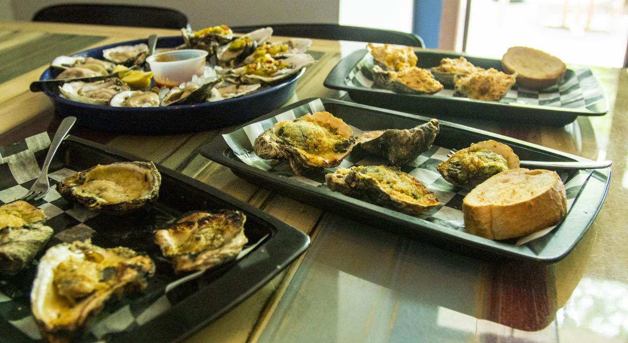 ルイジアナ州バトンルージュの牡蠣料理