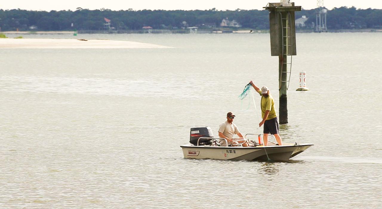 Fishing in Charleston, South Carolina