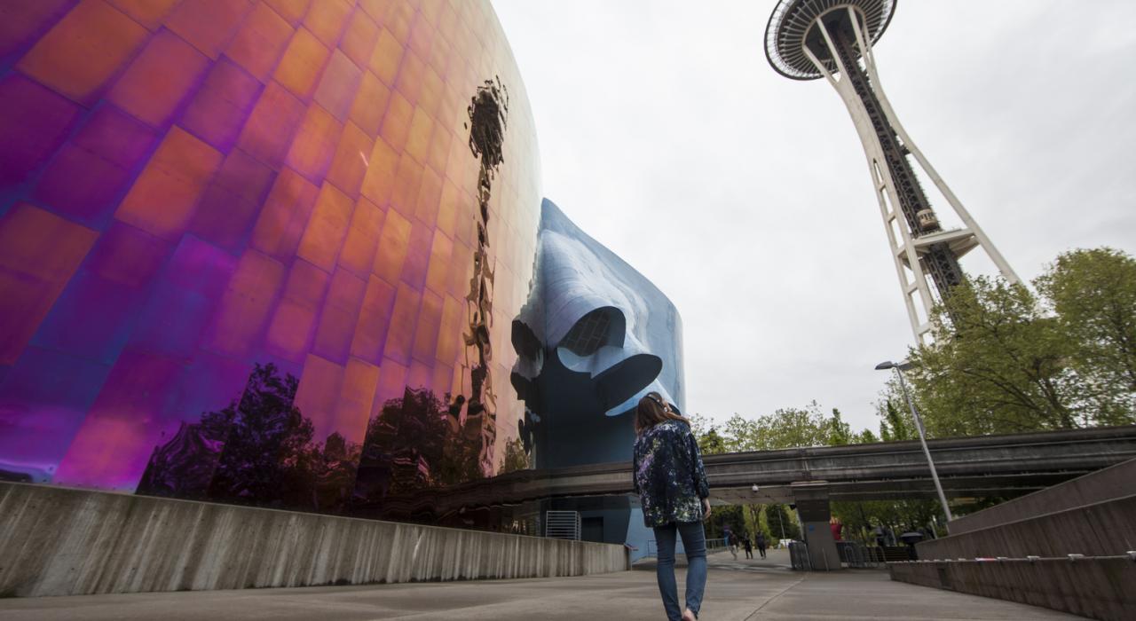 워싱턴주 시애틀에 있는 팝 문화 박물관, MoPOP