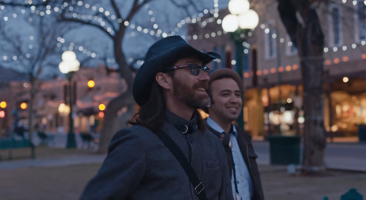 Exploring Santa Fe, New Mexico, at twilight