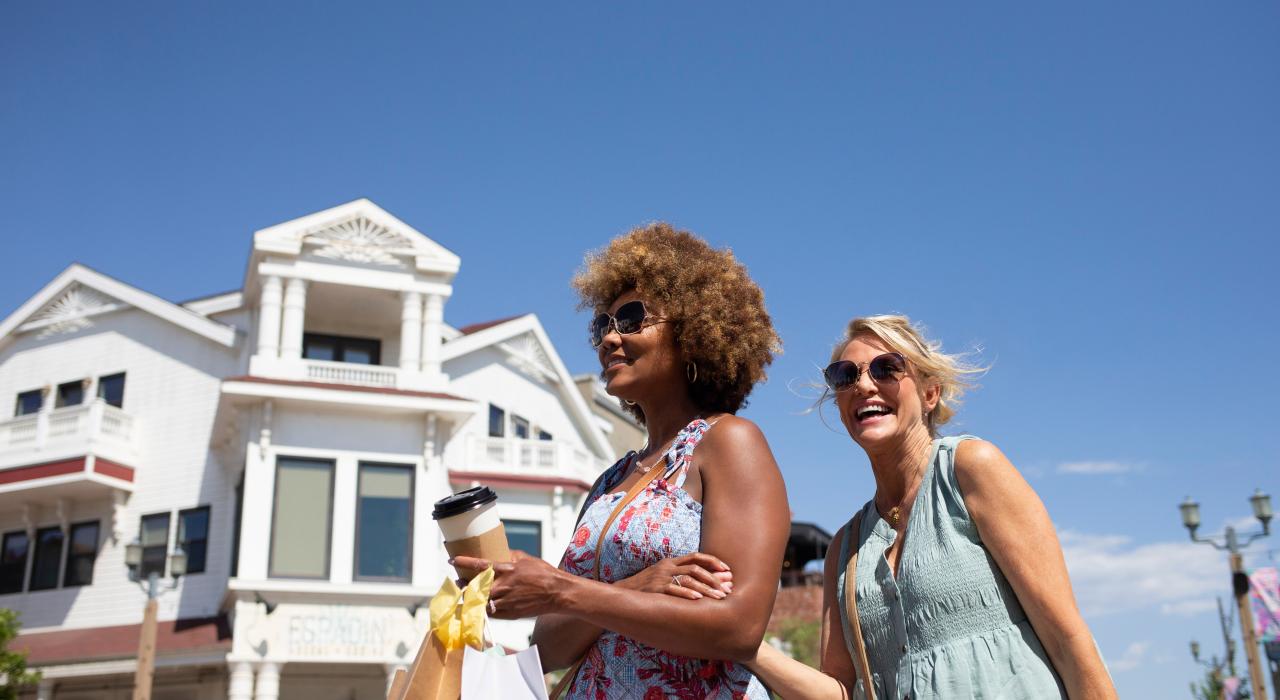 Specialty shops and artisanal dining in the 12-block Old Town district