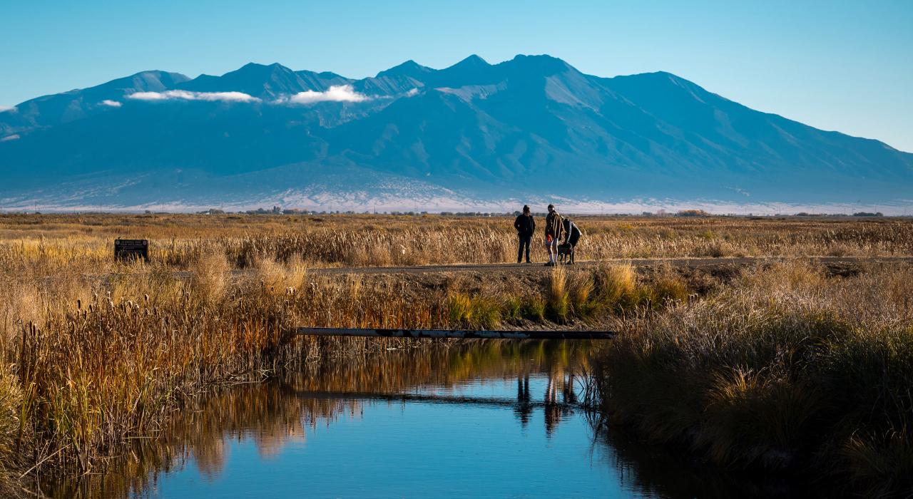알라모사 국립야생보호구역의 그림 같은 풍경
