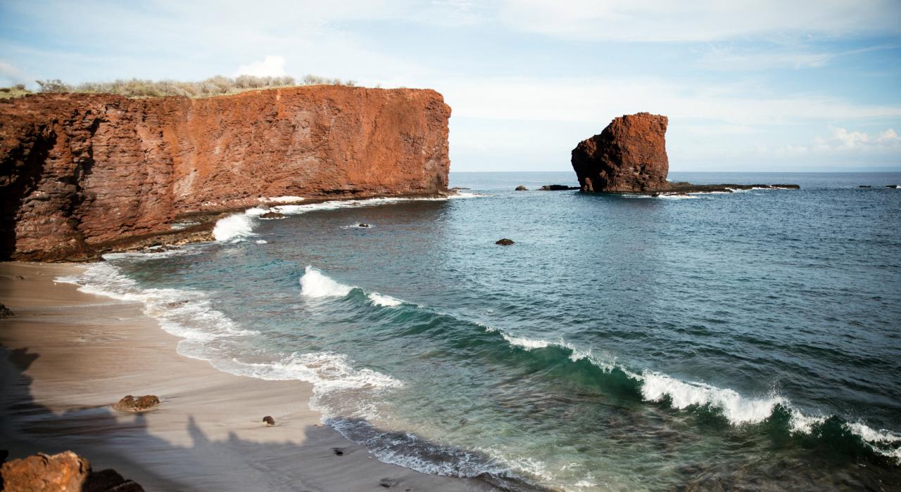 A majestic view of Puʻupehe