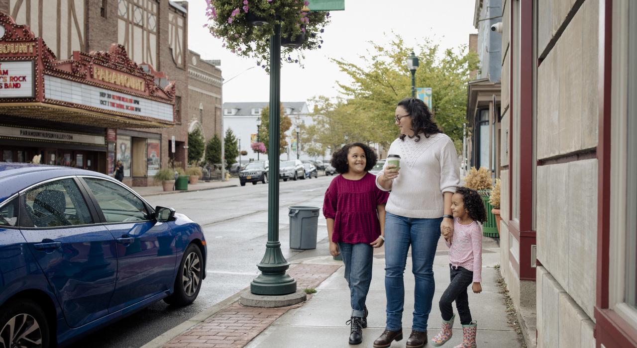 Out and about in the Peekskill Downtown Historic District  
